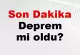 AFAD verilerine göre, Türkiye genelinde 12 Temmuz 2025 tarihinde meydana gelen son depremler detaylı bir şekilde incelendi!