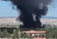 Kütahya Hava Er Eğitim Tugayı’nda Yemekhane Yangını