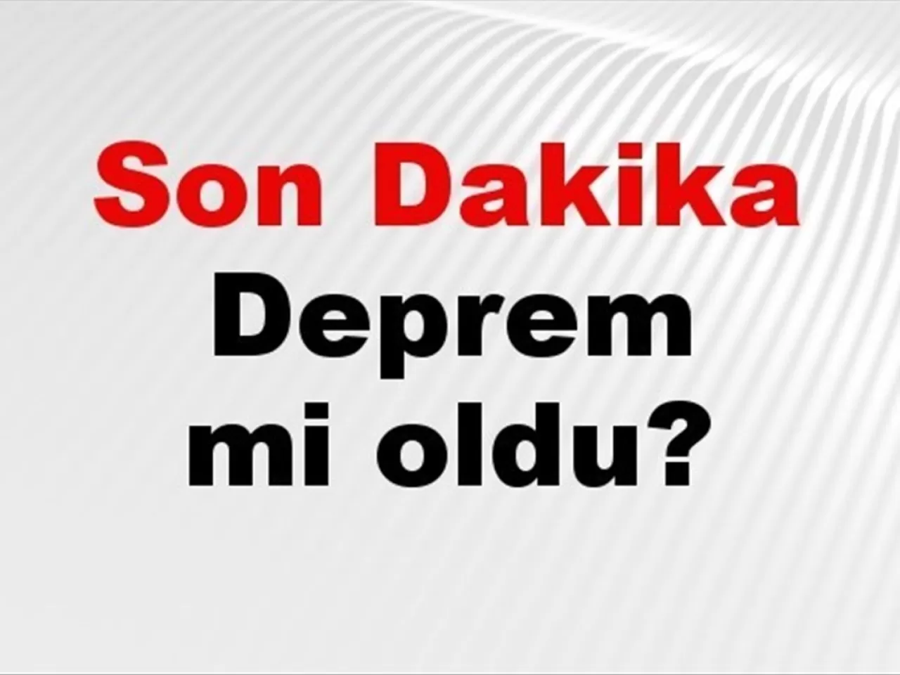 AFAD verilerine göre 05 Mayıs 2025 tarihinde Türkiye genelinde meydana gelen son depremler açıklandı!