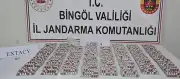 Bingöl'de gerçekleştirilen operasyonlarda 109 kilogram esrar ele geçirildiği bildirildi.