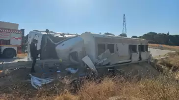 Balıkesir'de Meydana Gelen TIR Kazasında Sürücü Hayatını Kaybetti