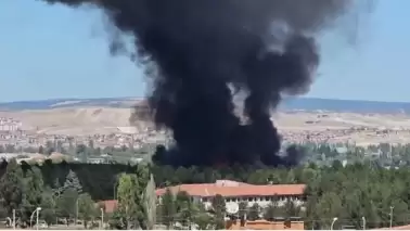 Kütahya Hava Er Eğitim Tugayı’nda Yemekhane Yangını