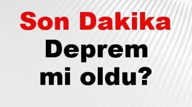 AFAD verilerine göre 05 Mayıs 2025 tarihinde Türkiye genelinde meydana gelen son depremler açıklandı!