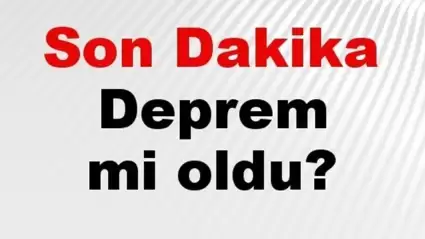 AFAD verilerine göre 05 Mayıs 2025 tarihinde Türkiye genelinde meydana gelen son depremler açıklandı!