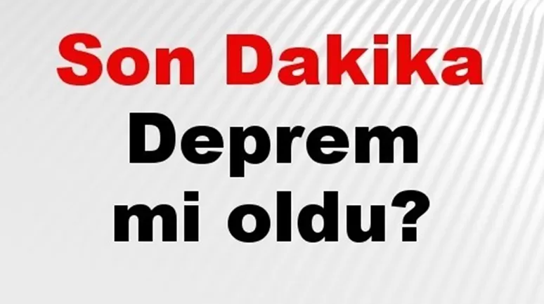 AFAD verilerine göre 05 Mayıs 2025 tarihinde Türkiye genelinde meydana gelen son depremler açıklandı!