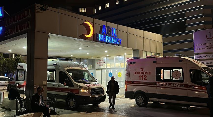 Samsun'da 126 işçi, tükettikleri yemek sonrası hastanelik oldu!